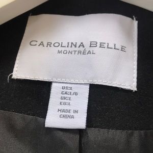 Carolina Belle Montreal Jackets & Coats - Black Jacket Carolina Belle Montreal Jackets & Coats - Black Jacket